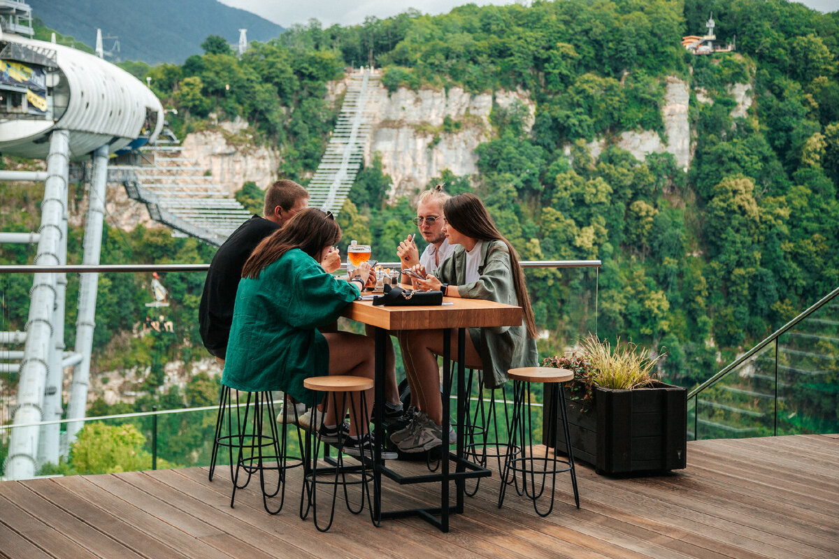 Рестораны в Сочи с самыми живописными видами | Skypark Sochi | Дзен