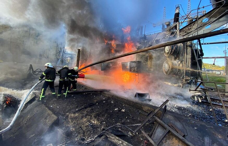    Россия ракетными ударами вывела из строя 30% энергетической инфраструктуры Украины