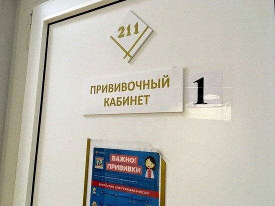     Прививочный кабинет в саратовской поликлинике. Фото: Сергей Климушев