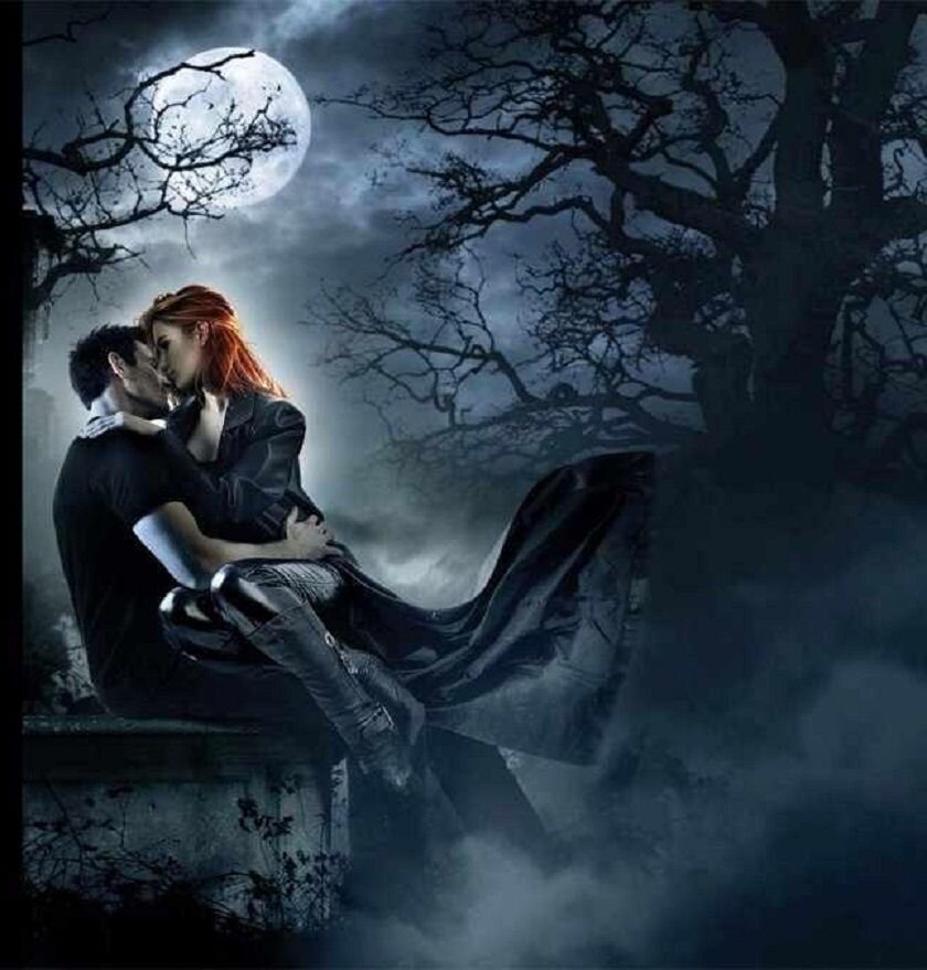 Любовь похожая на сказку. Готика вампиры романтика. Фэнтези любовь. Романтичная мистика.