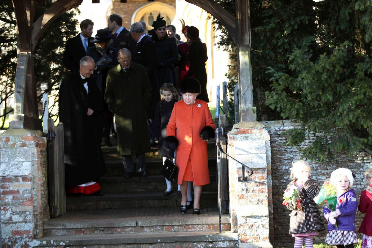 Рождество в Сандрингеме 2013 