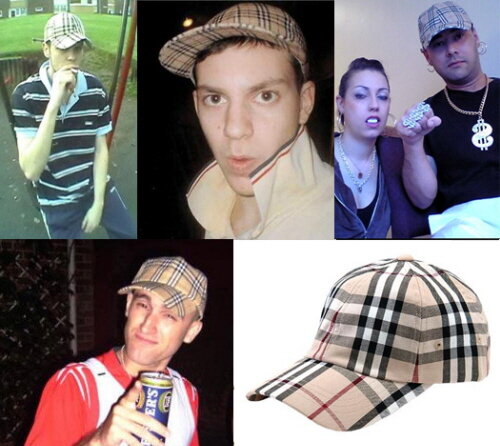 Burberry 2024 hat chav