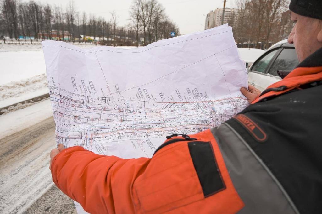 Реконструкция освещения на улице Доблести. Фото: СПб ГБУ «Ленсвет»