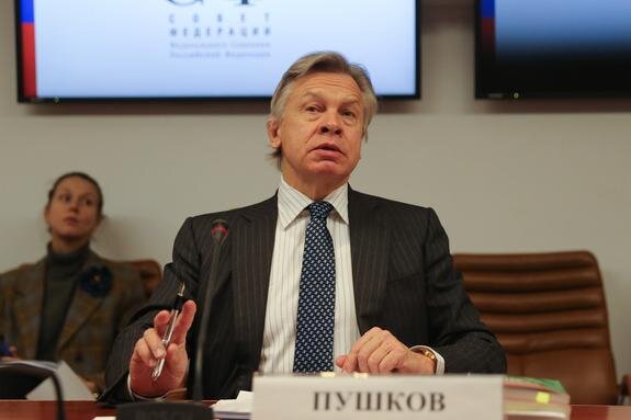    Сенатор Алексей Пушков, Federation Council of Russia / globallookpress.com