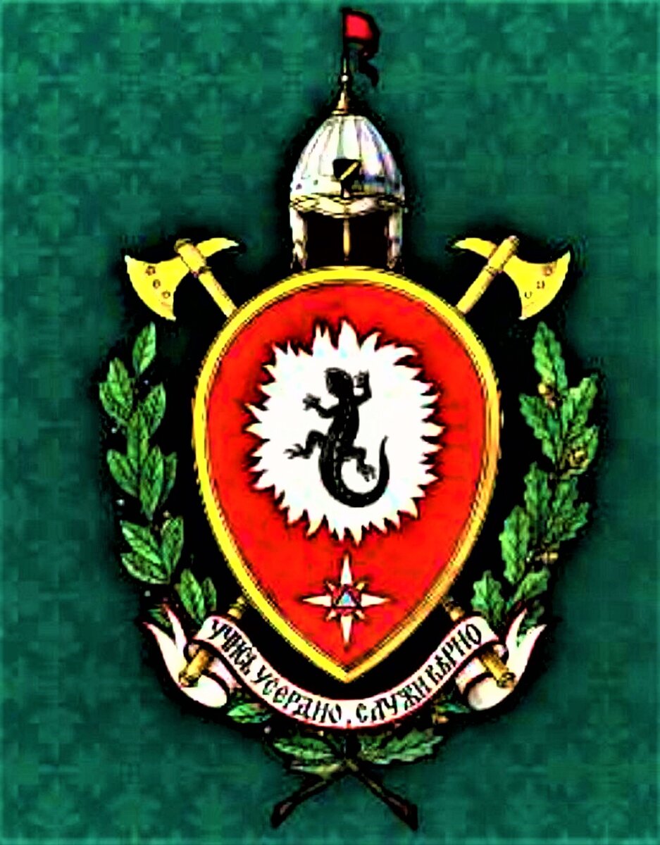 Герб Воронежской кадетской школы спасателей. Фото из открытых источников