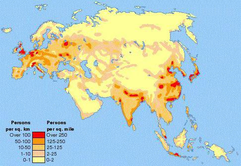 Плотность населения