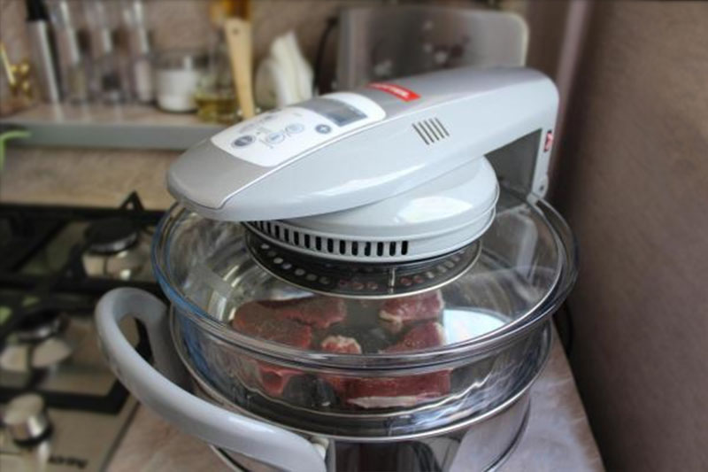 Шашлык в аэрогриле. Рецепт на сайте https://edatomy.ru