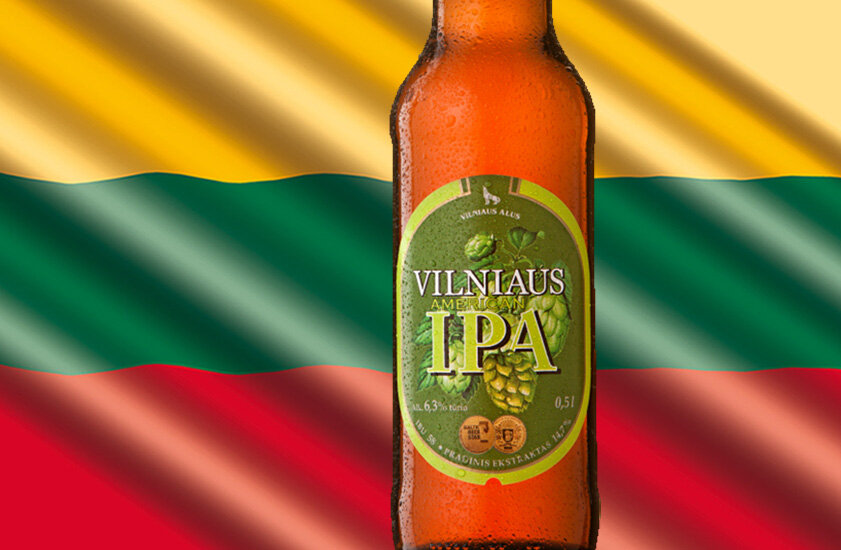 American IPA от пивоварни Vilniaus Alus