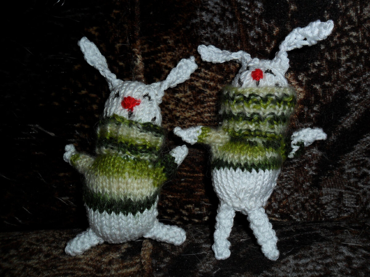 Попытка повторить зайцев из клипа "Арам-зам-зам"...