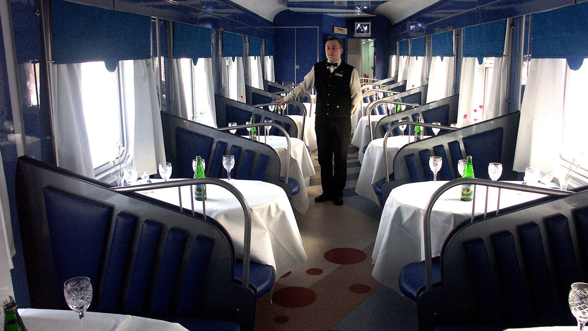    % Вагон-ресторан© РИА Новости . Дмитрий Коробейников