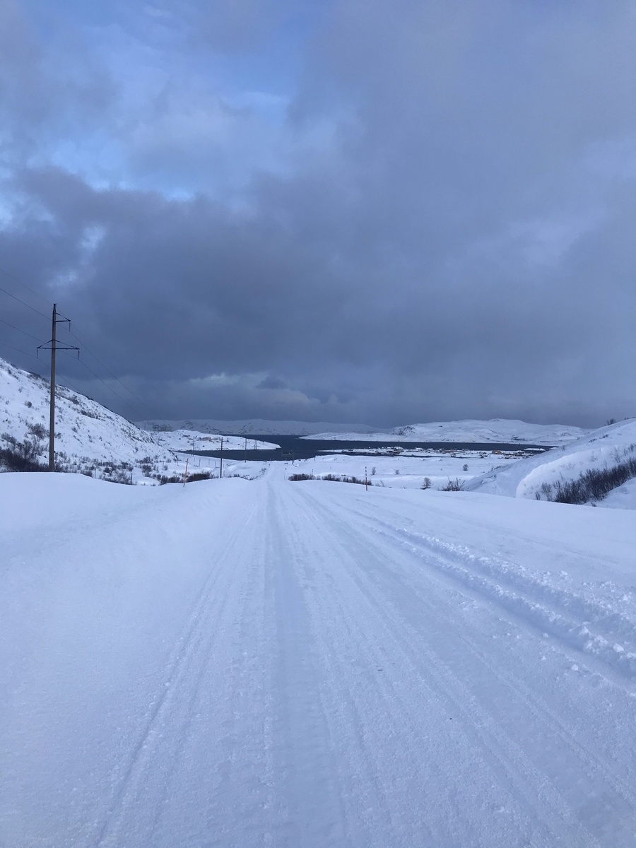 Нам повезло, и в этот день дорога была спокойная