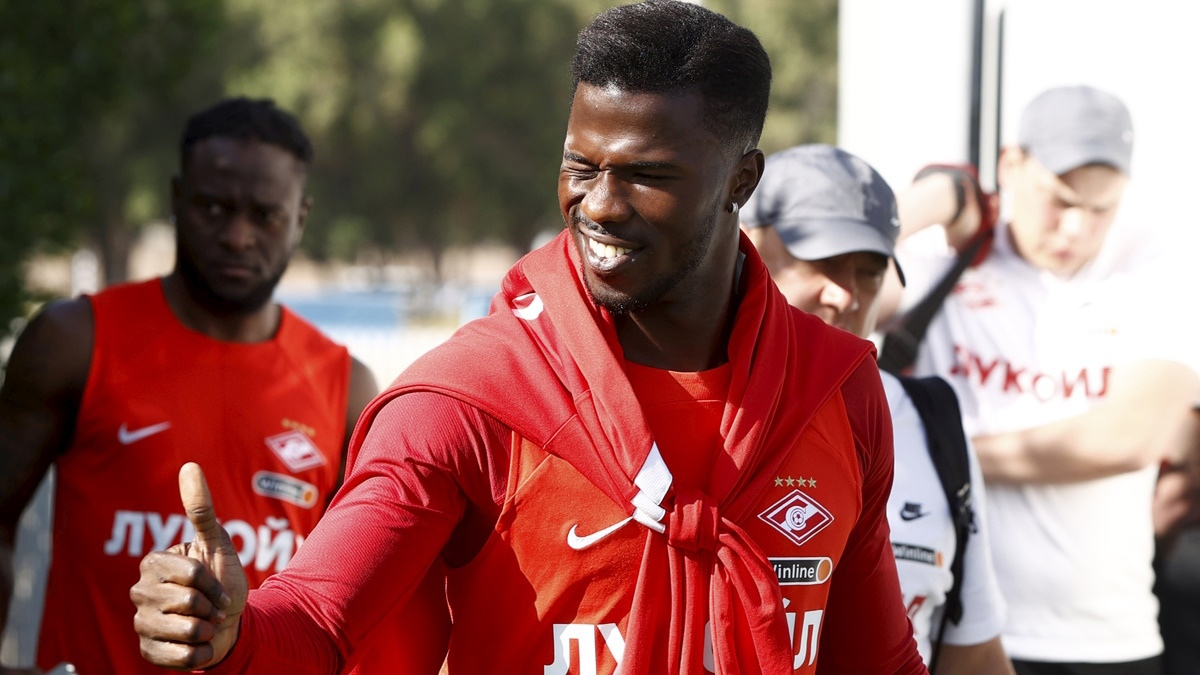 Сенегальский форвард московского "Спартака" Кейта Бальде. Фото из интернета.