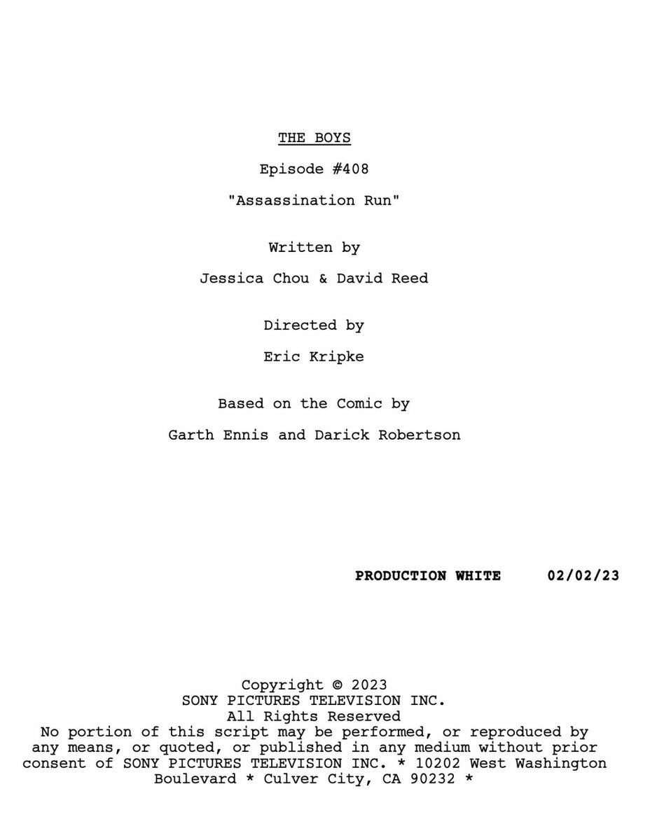     Сценарий 8 эпизода 4 сезона сериала «Пацаны»