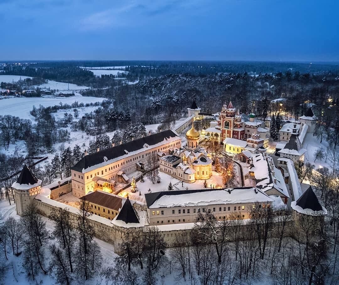 Саввино Сторожевский монастырь Звенигород зимой