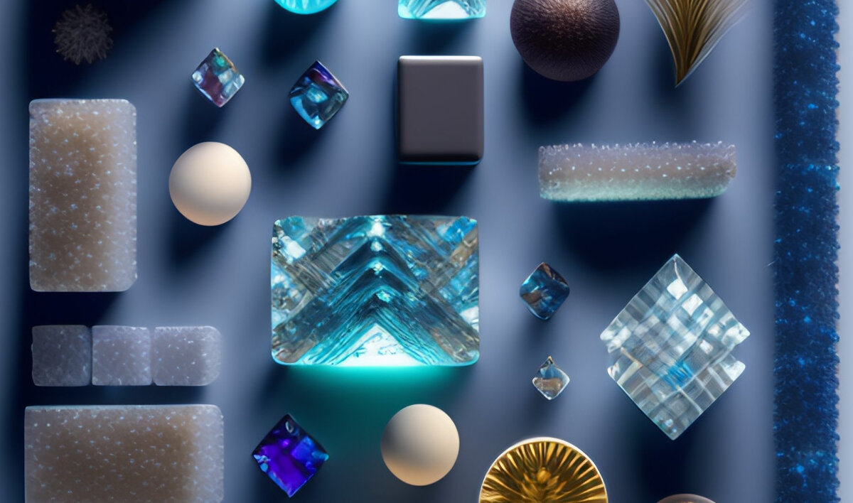 "Алмазы". Art by Indigara (Ai tech)