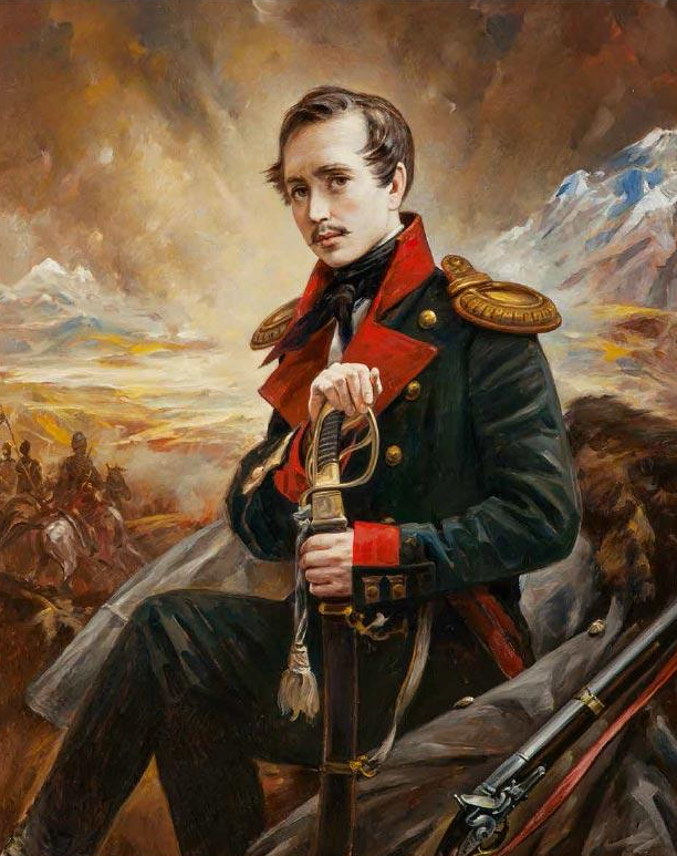 Михаил Лермонтов. Художник В.И. Нестеренко
