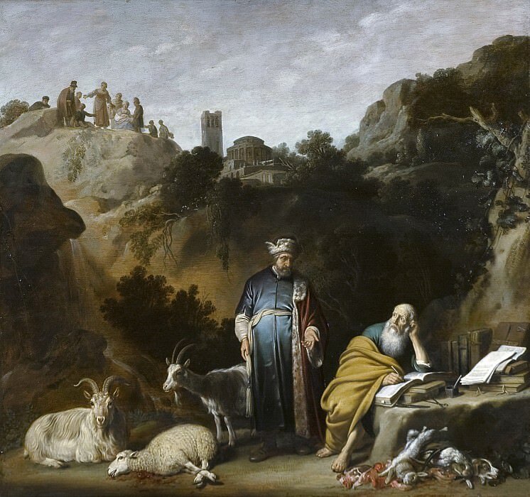 Маурицхёйс – Муйарт, Николас - Визит Гиппократа к Демокриту