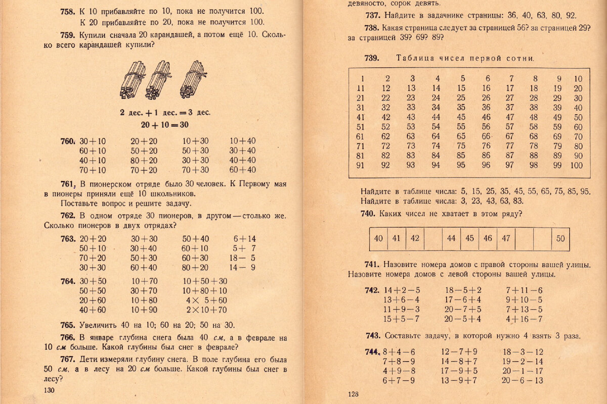 Учебник 1955 года выпуска. 1 класс