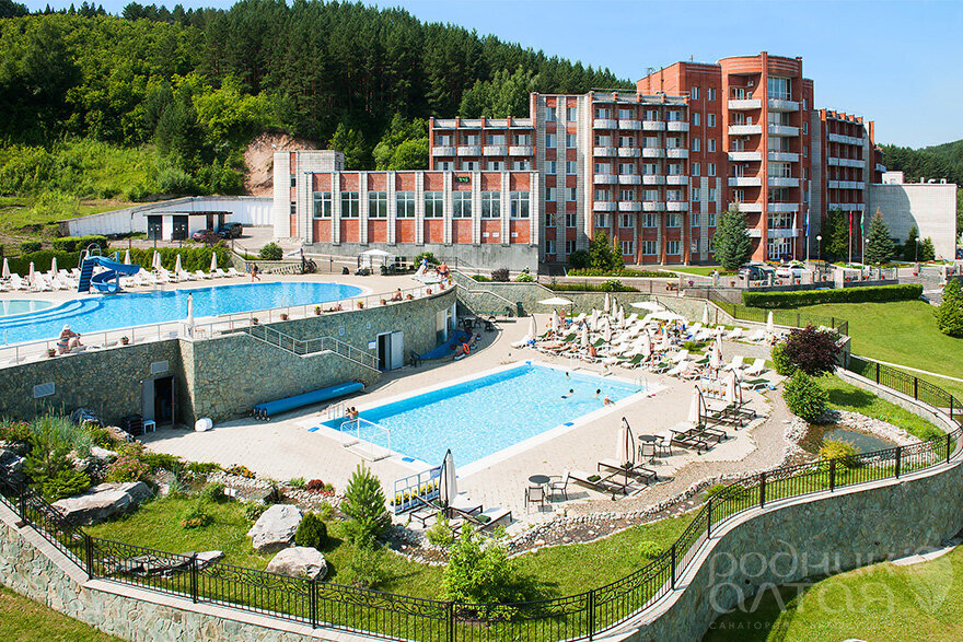 Территория санатория "Родник Алтая". Фото: yandex.ru/maps Анна Белкина