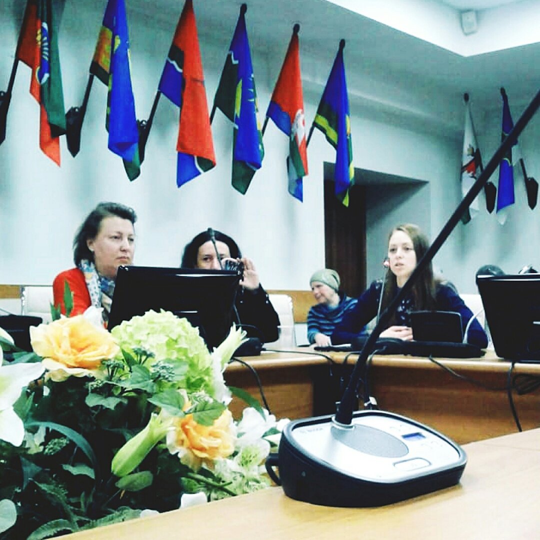 Фото с заседания с представителями СПЧ. 