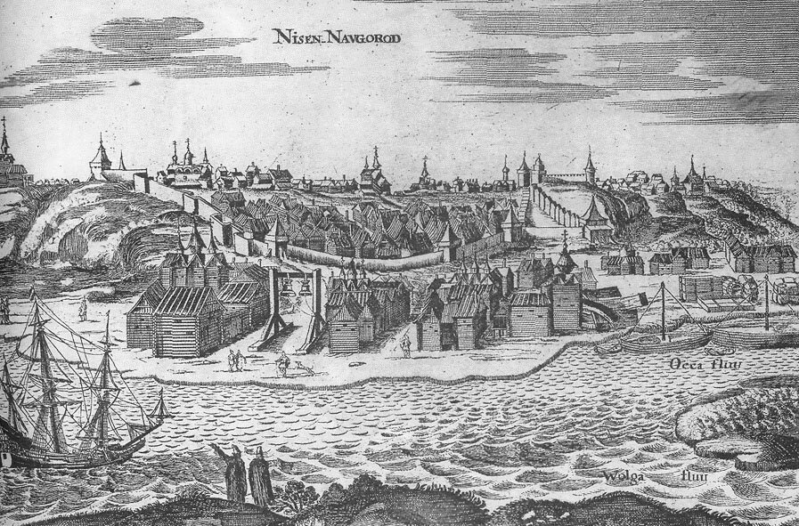 Нижний Новгород XVIII века