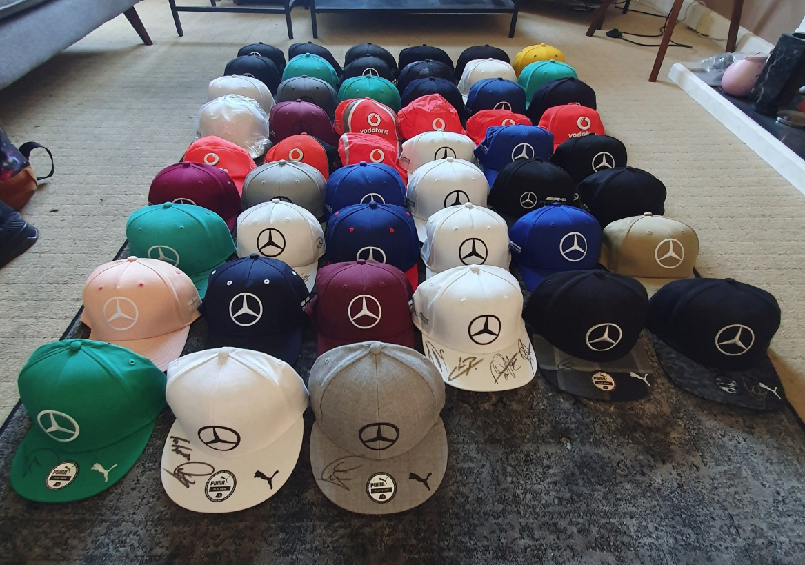 Many caps