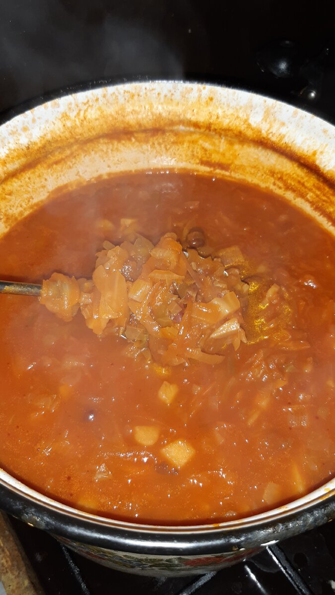 Вегетарианский борщ