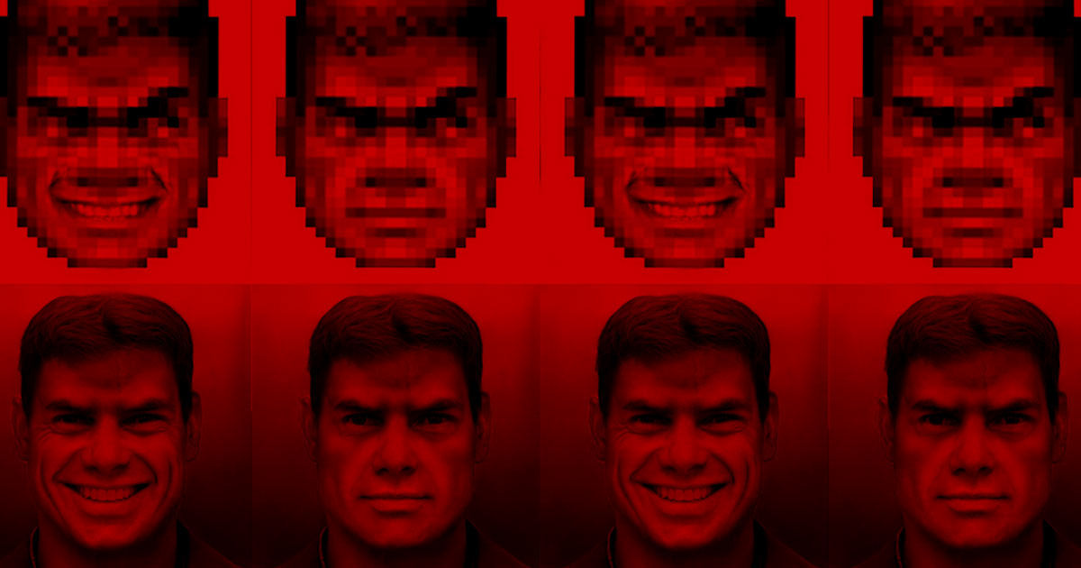 Нейросеть металлика. Лицо героя Doom нейросеть. Doomguy нейросети.