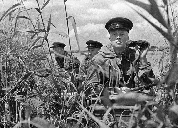 Советские пограничники