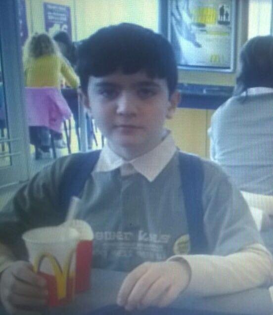 фото 2005 года, в МакДональдсе из Австрии