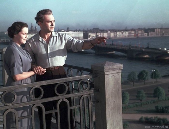 Элина Быстрицкая и Сергей Бондарчук