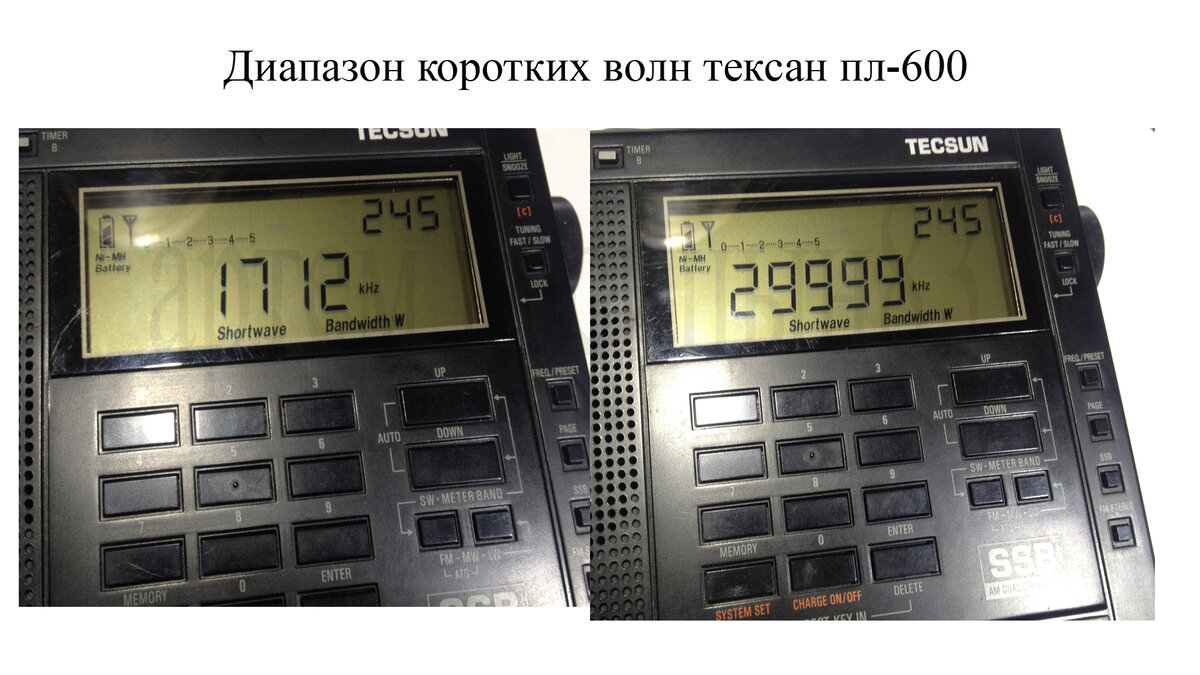 Набор для всеволнового радиоприема.TECSUN PL-600 и NESDR SMART ...