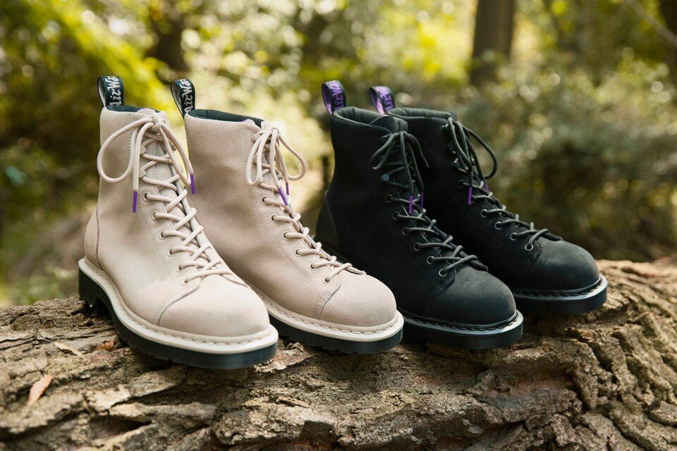 The North Face Purple Label x Dr. Martens 9 Tie Boots