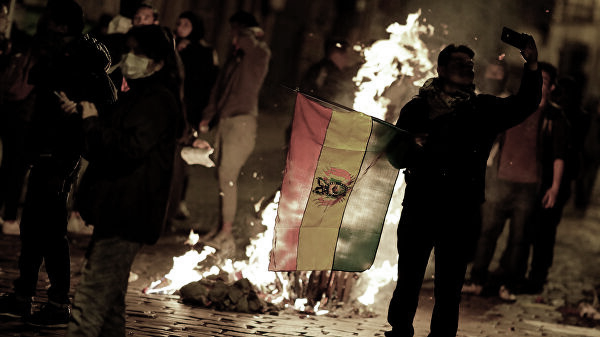 Протесты в Боливии