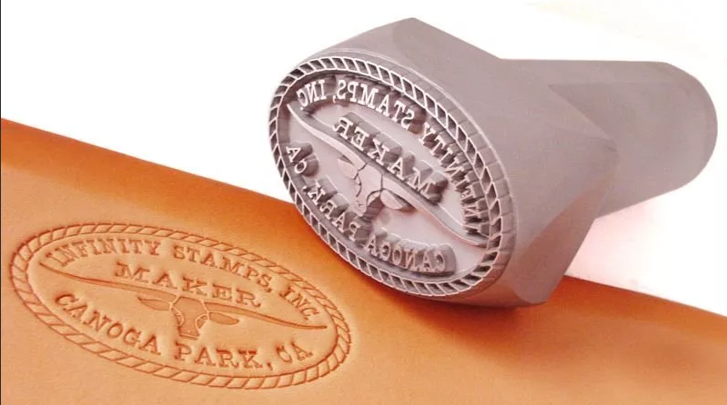 Рельефная печать на коже