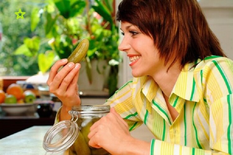 Соленые огурчики