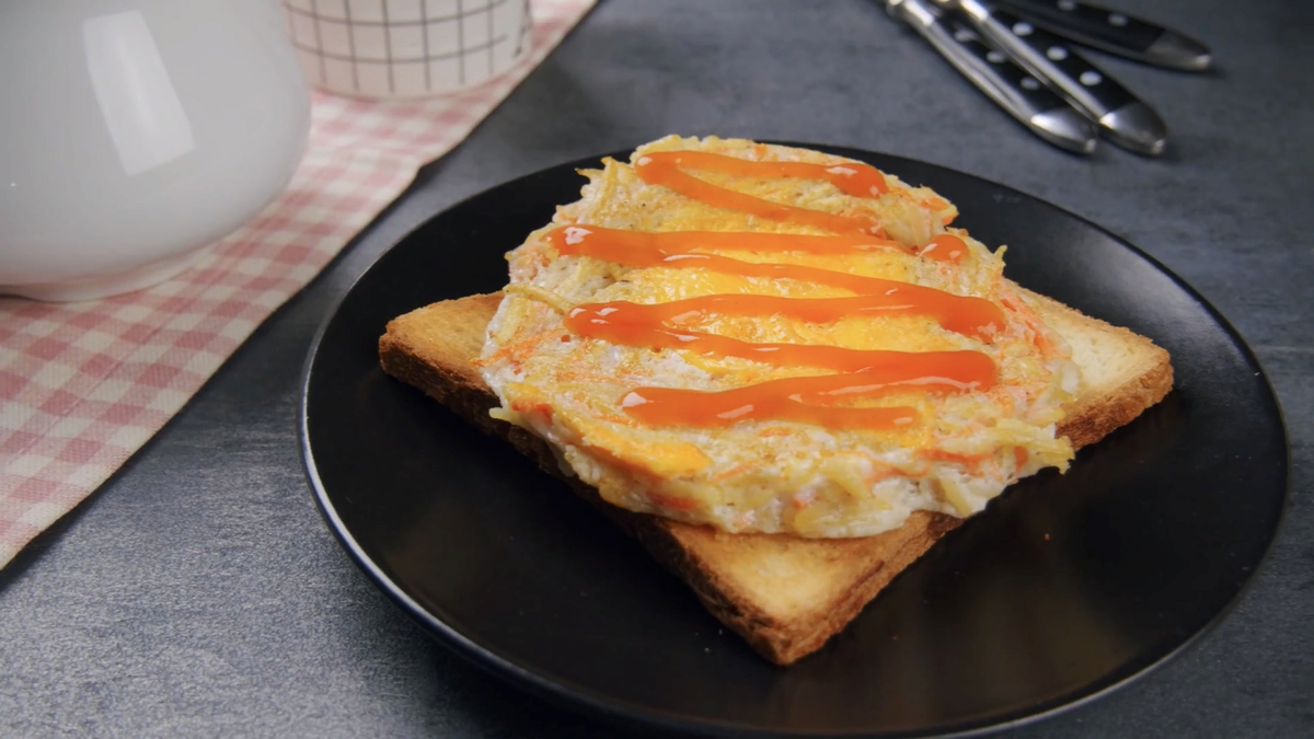 Прекрасный , простой и полезный рецепт на утро , всего из 3-х доступных ингредиентов