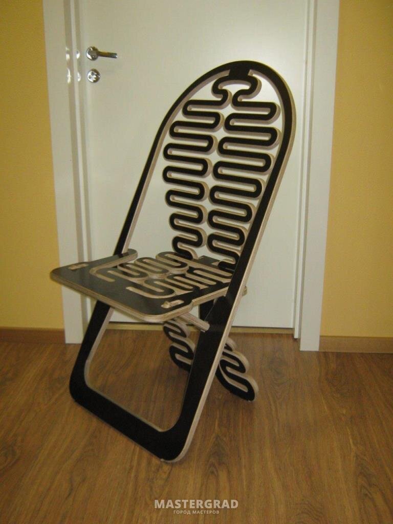Как можно сделать стулья из фанеры: мастер-класс