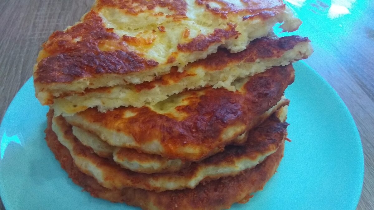 Лепешка к завтраку всего за 15 минут