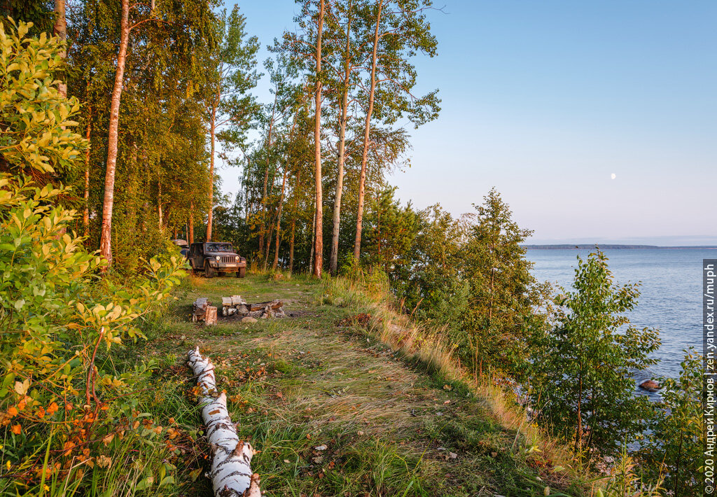Чуть позже поставим палатки и приготовим ужин