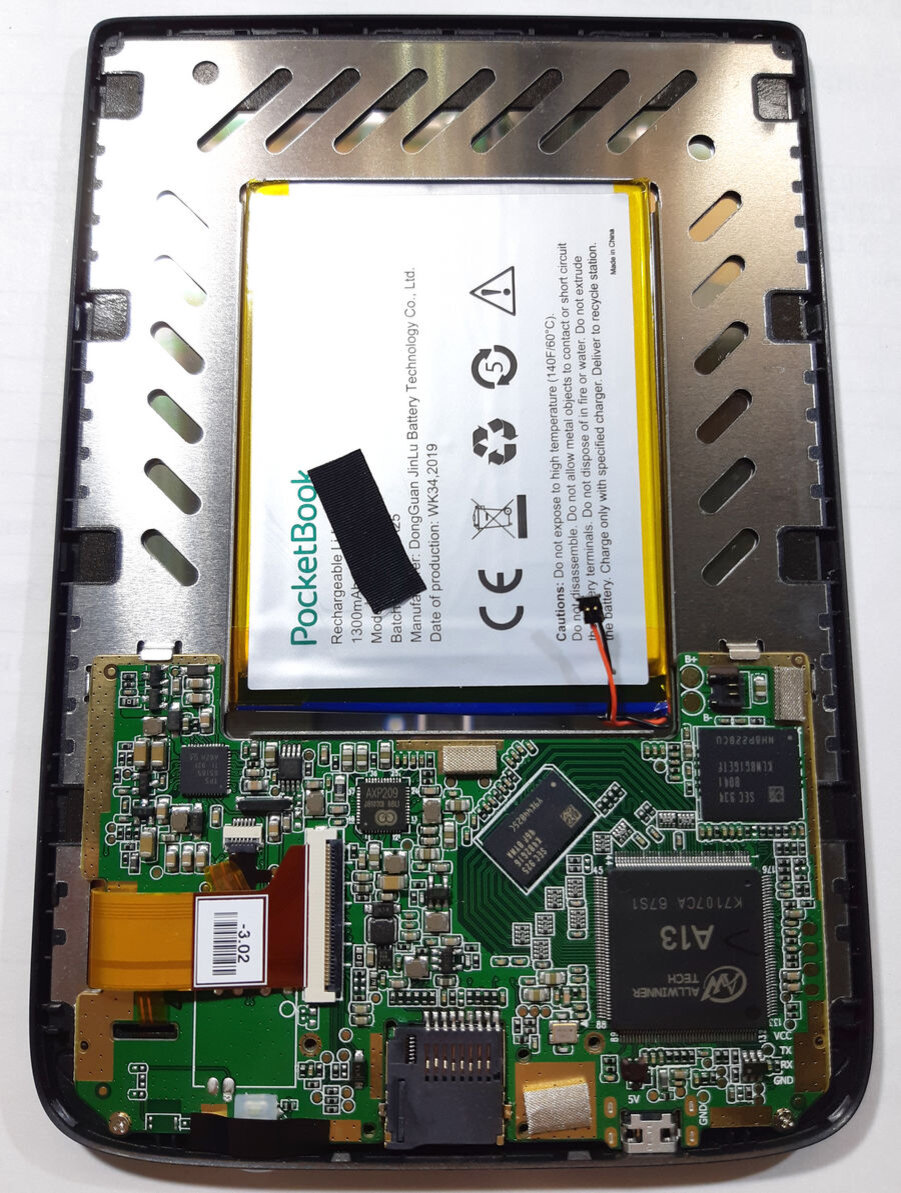 Системная плата Покетбук 616