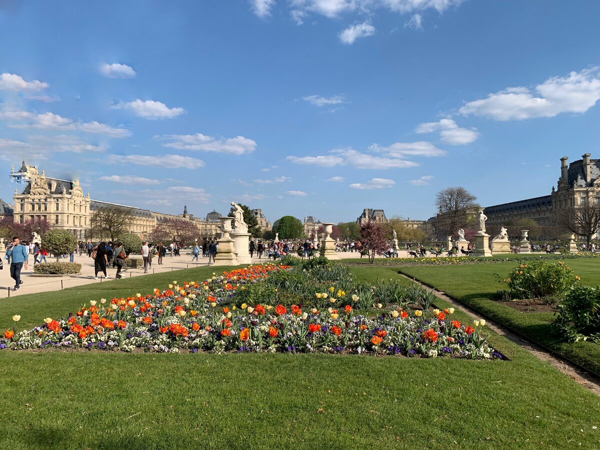 Сад Тюильри (фр. le jardin des Tuileries) 