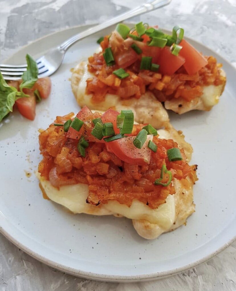 Куриная грудка в шубке под сыром 