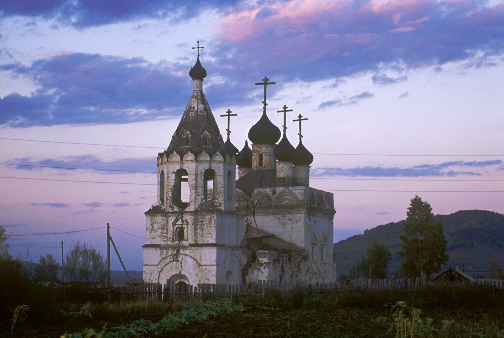 Успенская Церковь в Калинино Забайкальский край