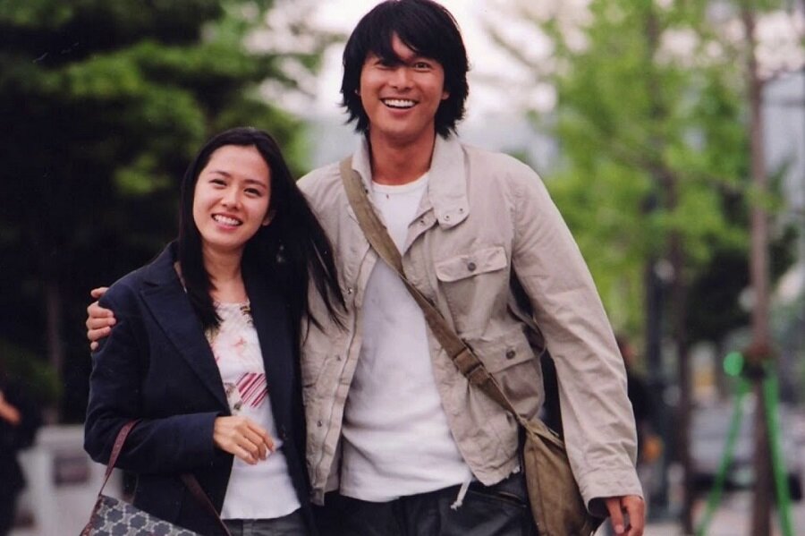 Чон У Сон и Сон Йе Джин в кинофильме "Не хочу забывать"