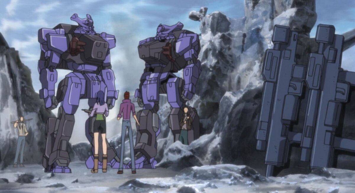 Кадр из аниме "Код Гиасс: Восстание Лелуша"