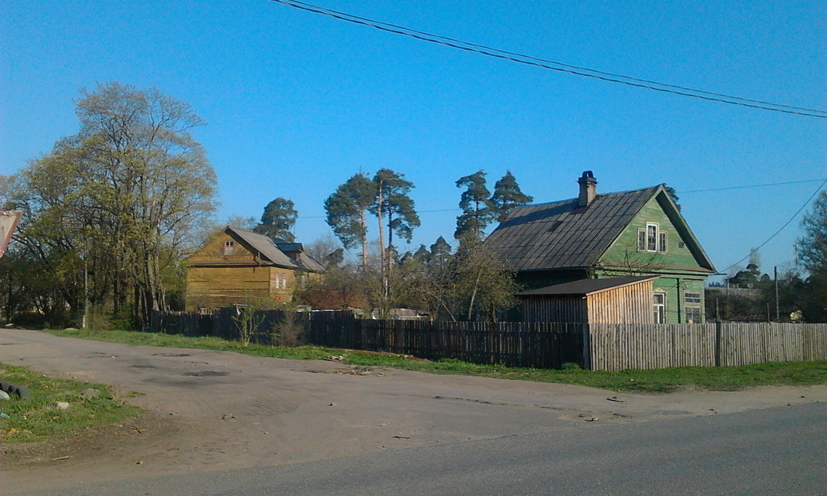 Улица в городе Луга