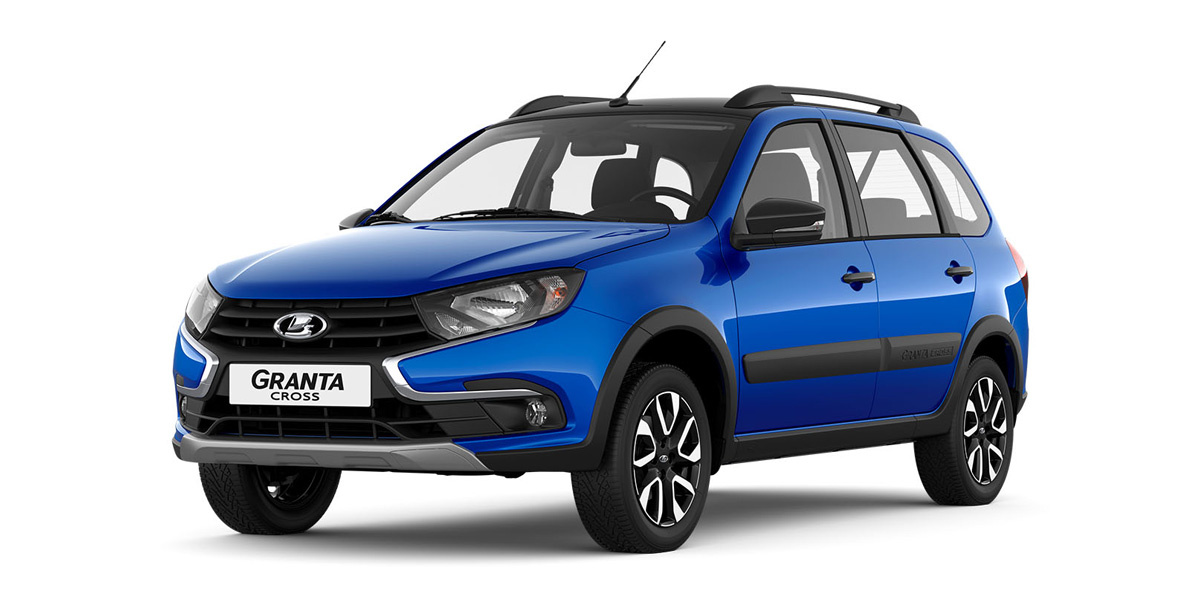 Дизайн LADA Granta Cross Quest Сайт lada.ru
