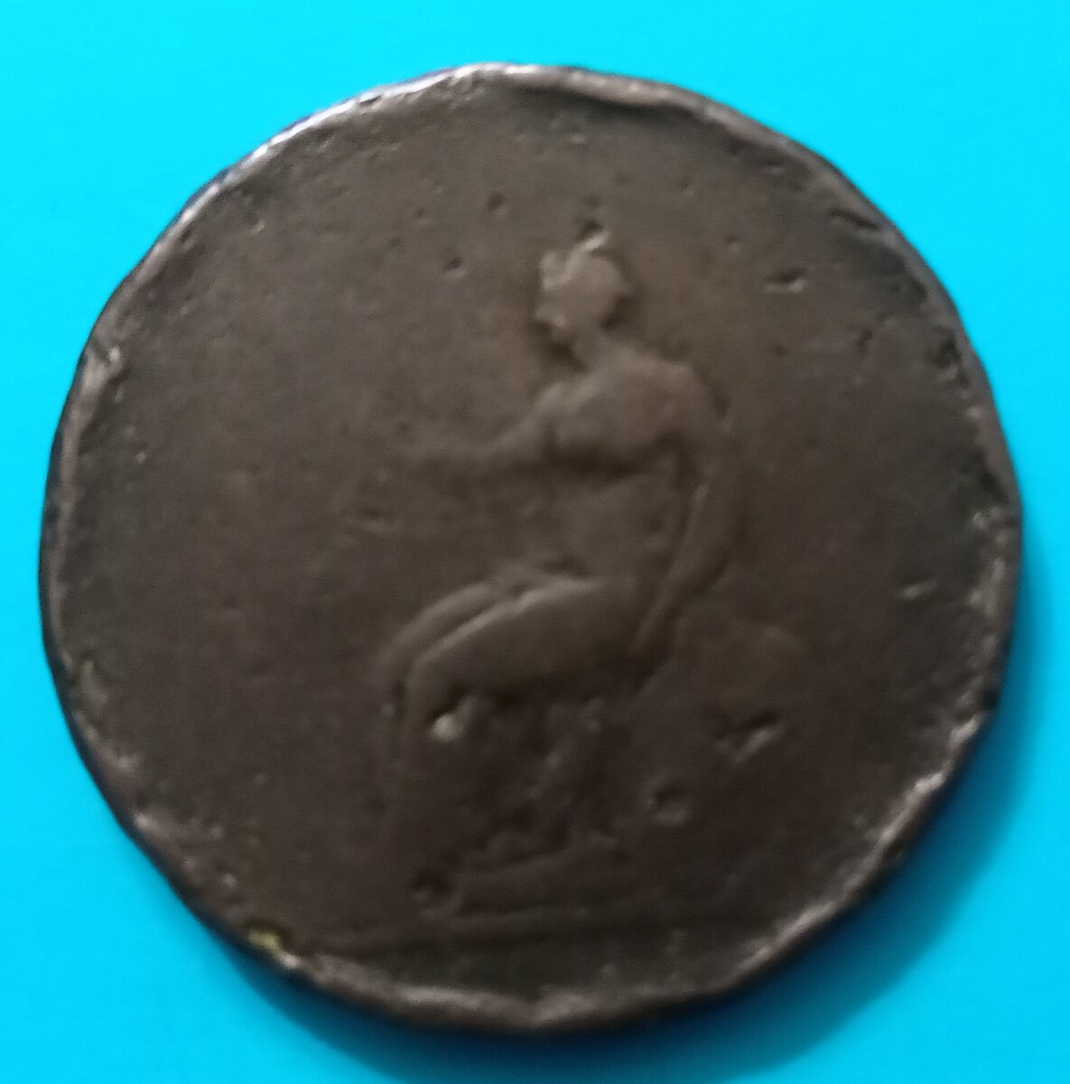 1 пенни Георга III.