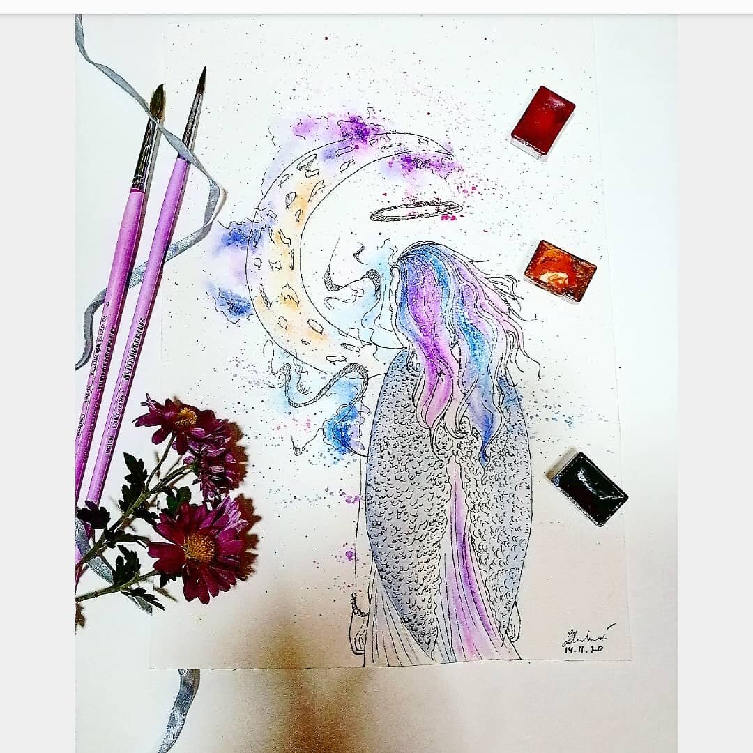 Сегодняшний скетч)) 